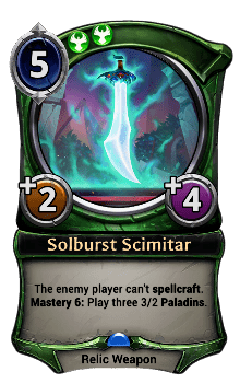Solburst Scimitar