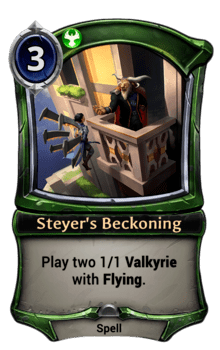Steyer's Beckoning