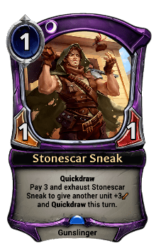 Stonescar Sneak