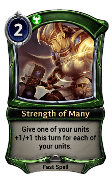 Strength of Many