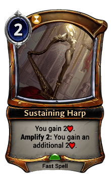 Sustaining Harp