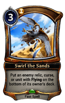 Swirl the Sands card