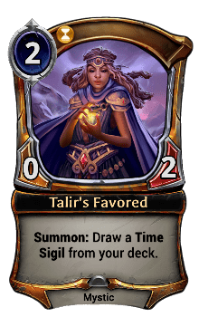 Talir's_Favored card