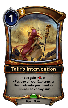 Talir's Intervention