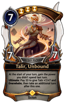 Talir, Unbound