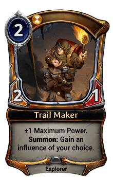 Trail Maker card