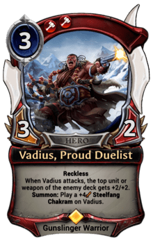 Vadius, Proud Duelist