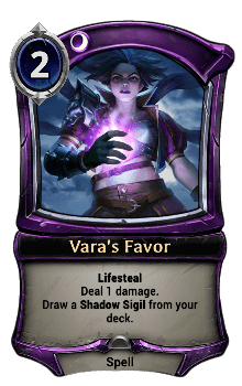 Vara's Favor