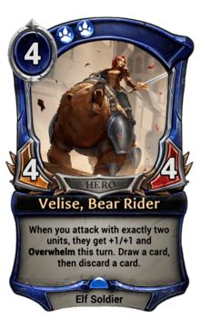 Velise, Bear Rider