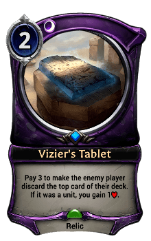 Vizier's Tablet