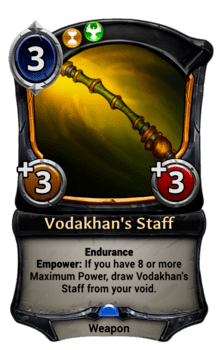 Vodakhan's Staff