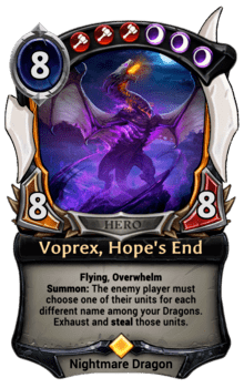 Voprex, Hope's End