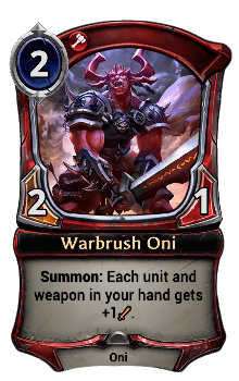 Warbrush Oni