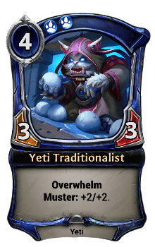 Yeti Traditionalist