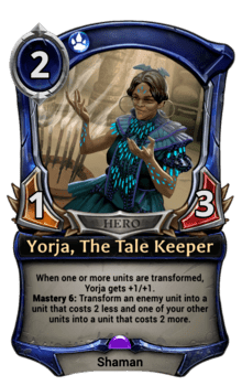 Yorja, The Tale Keeper