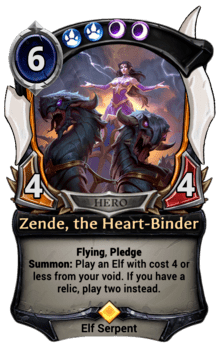 Zende, the Heart-Binder