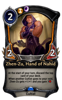 Zhen-Zu, Hand of Nahid
