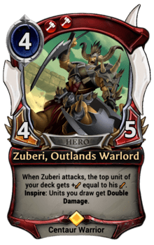 Zuberi, Outlands Warlord